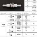 1Pcs New Disconnect Fitting Coupling Hose Joint Quick Shut-Off Tube Connector Hose Barb Valved Male Female S-series Quick Coupler For Hose Pipe Tube. 