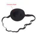 Pirate Eye Patch Unisex Black Single Eye Patch Eyepatch One Eye Washable Adjustable Concave Eye Patch Kid Pirate Cosplay Costume Huiye. 