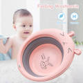 HelloKimi Baby Washbasin Portable Foldable Wash Basin Newborn Children's Bath Wash Tub. 
