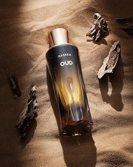 Naseem Oud Aqua Perfume 80ml - Luxurious Unisex Fragrance Inspired by Persian Empire Heritage - Modern Twist on Classic Oud for Timeless Elegance - Perfect Scent for Everyday Wear(FROM INDIA)