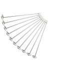 10 Skewers Kebab Skewers Stainless Steel Kebab Skewers 7.25 Inch Long Kebab Skewers for Ninja Foodi AG300, AG300C, AG301, AG301C, AG302,AG400,IG301A. 