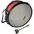 16 inch Bass Drum for Primary Band Student with Drum Beater, Belt Marching Bass Drum with Straps, 1 Beater 16'' bass drum made in taiwan drum and percussion  kandy musical hub. 