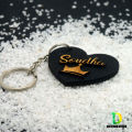 Customized Name Heart Shape Key Tags, King Wishes Key Tags, Personalized Wooden Key Tags, Key Chain, Key Ring Love Gift. 