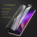 Biruiqu 2Pcs For VIVO V21e 9H 2.5D Full Cover Tempered Glass Screen Protector Film Black. 