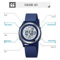 SKMEI 2094 Luxury Womens Digital Wristwatch Stopwatch Lady Waterproof Shockproof Back Light Countdown Watches for Women reloj. 