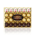 Ferrero Rocher Collection 24 Pieces | Milk, Dark & White Chocolates 259g | Ferrero Rocher Chocolate. 
