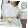 Portable Plastic Lunch Box - Portable Sandwich Holder, Sealable Bread Loaf Container, Eco-Friendly Bakery Box. 