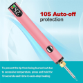 Rechargeable Thread Burner Kit for Jewelry Making,Digital Thread Zapper Tool,Leather Craft,Sewing,Weaving & Stringing C. 