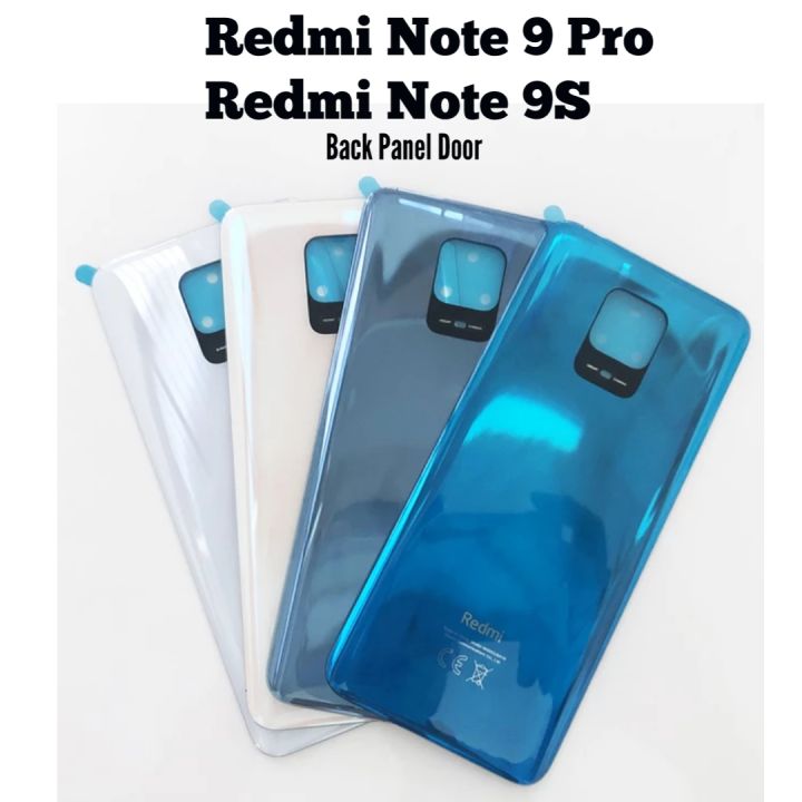 Redmi Note 9Pro, Note 9s phone back cover panel replacement spare parts