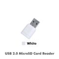 USB 2.0 MicroSD Card Reader Mini Portable Backup for 3D Printer. 