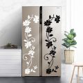 【WEJA】Creative Flower Vine Wall Stickers Home Decoration For Children's Room Fridge Living Room Art Wallpaper Peel & Stick Vinly Mural. 