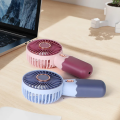 Mini USB Rechargeable Handheld Cooling Fan with Mobile Phone Holder - Ideal for Office, Home, and Summer Use. 