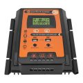 Solar Charge Controller 12V 24V Solar Battery Regulator Dual USB Port LCD Display. 