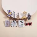 85 Styles New Taylor Swift Music Album Lyrics Brooch Fashion Clothing Accessories Gift for Friends Alloy Backpack Badge. 