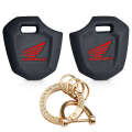 Honda Msx 125 Rebel 300 Wave 100 Grom Cb300 Cbr300 Silicone Motorcycles Accessories Keychain Key Case Keyring Cover Holder Shell Protecotor.