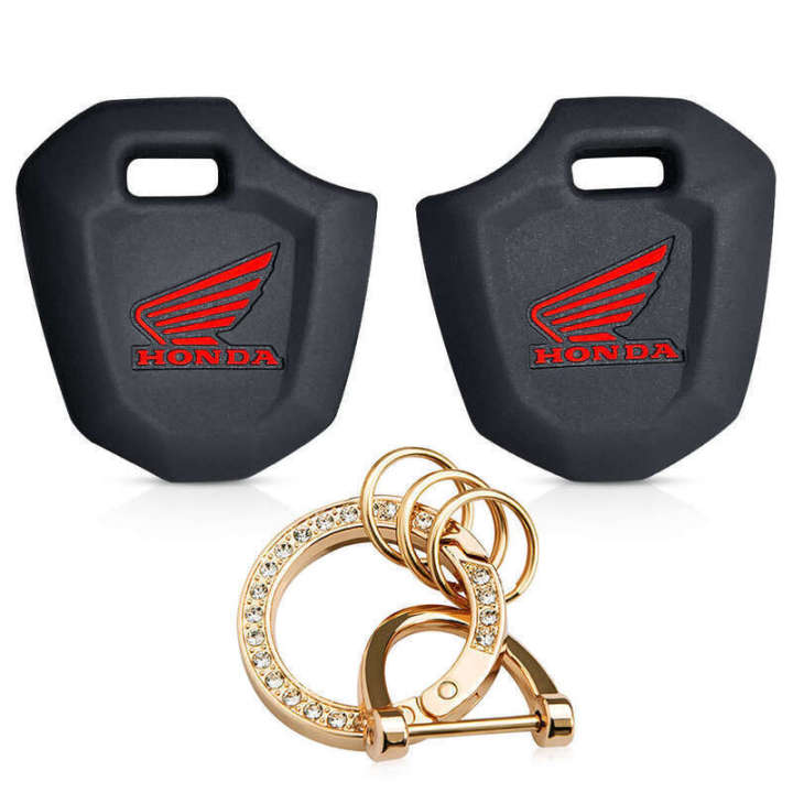 Honda%20Msx%20125%20Rebel%20300%20Wave%20100%20Grom%20Cb300%20Cbr300%20Silicone%20Motorcycles%20Accessories%20Keychain%20Key%20Case%20Keyring%20Cover%20Holder%20Shell%20Protecotor%20-%20Image%202