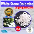 Natural Smooth Dolomite Stone Home Decoration 5Kg,Fish Tank Decore Stone,. 