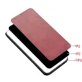 Cow Pattern Sewing Card Bag Phone Case For Tecno Spark 30 Pro 4G/Tecno Camon 30S / Camon 30S Pro/Tecno Spark 30 4G. 