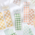 Panda Online 100 Sheets Semi Sugar Lattice Series Grid Memo Pad Checkered Sticky Notes Album Diary Journal Decorative DIY Scrapbooking. 