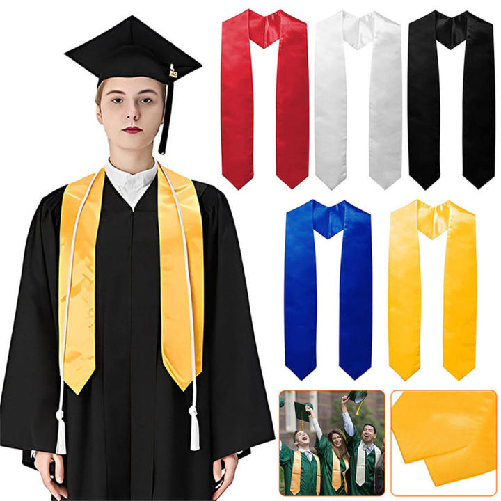 Computer Science Scarf For Graduation Graduation Stole High-quality Plain Unisex Bachelor Gown Academic Scarf ...