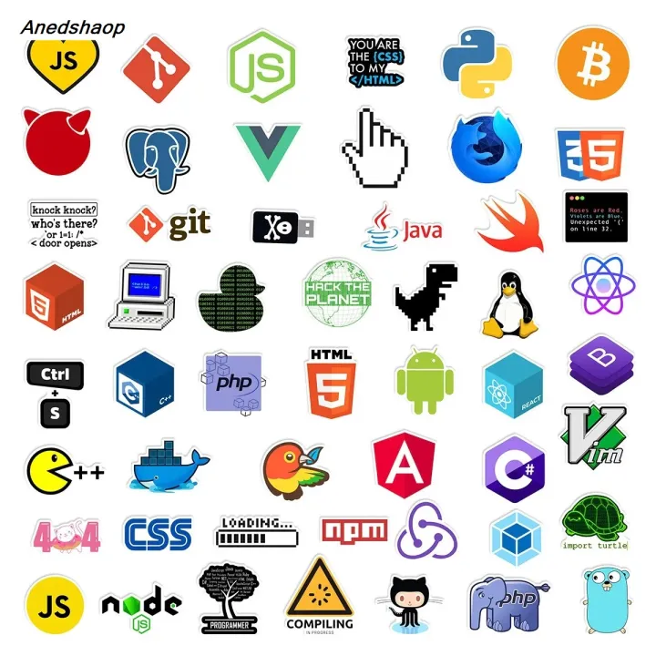 Anedshaop%20Luxury%2010/30/50pcs%20Programmer%20Internet%20Java%20Stickers%20Geek%20Php%20Hacker%20Docker%20Html%20Programming%20Decals%20For%20Phone%20Laptop%20Computer%20Sticker%20-%20Image%206