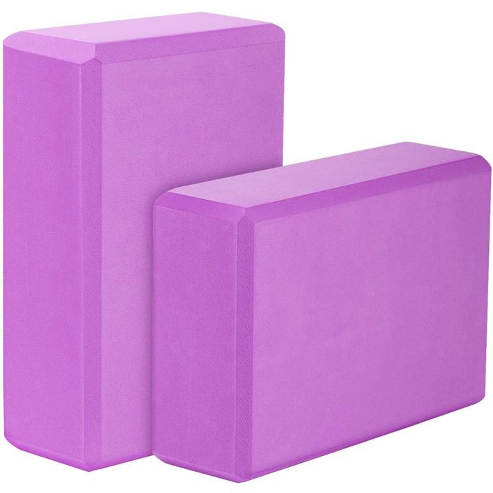 Doefo Yoga Blocks 2 Pack, Non-Slip EVA Foam Yoga New Zealand