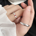 1Pair Sun Moon Matching Couple Rings Friendship Lover Open Adjustable Rings Set Minimalist Engagement Wedding Rings Lovers. 