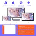 Bluetooth 5.0 Wireless Graphic Drawing Tablet 8.5x6 inch Digital Pen Tablet Tracing Drawing Pad for window/Mac/Chrome. 