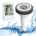 Swimming Pool Thermometer Floating Easy Read, Digital Pool Thermometer for Swimming Pools,Hot Tubs,Small Ponds,Aquariums Durable Easy to Use. 