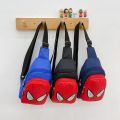 【HOT】 2023 Disney Marvel Children's Shoulder Bag Spiderman Cartoon Messenger Bag Large Capacity Kids Crossbody Bag Money Storage Bag. 