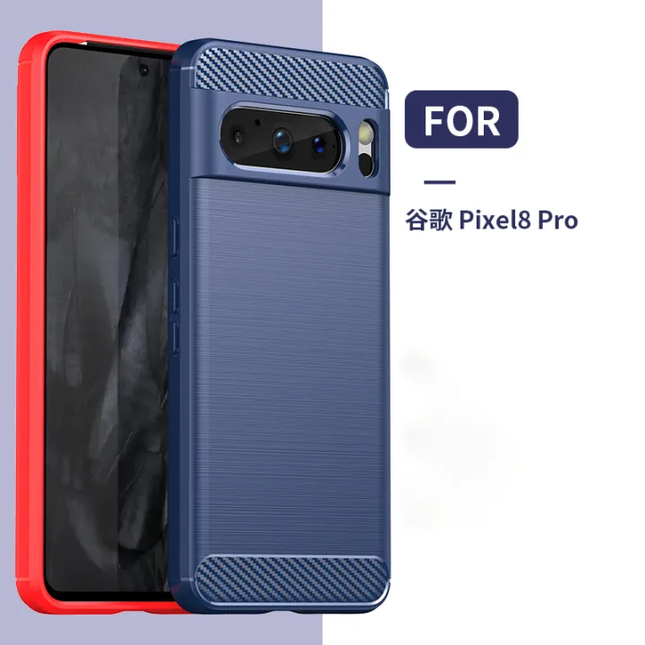 Lenuo%20For%20Google%20Pixel%208%20Pro%20Back%20Cover%20Carbon%20Fiber%20Bumper%20Shockproof%20Protective%20Phone%20Case%20-%20Image%202