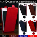 AiLiShi-Leather Case for Xiaomi Mi Max 2 Max2, Up and Down Vertical Phone Flip, Phone Accessories, Factory Direct Tracking. 