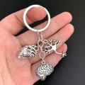 1 Piece Keychain Medical Anatomy Key Brain Heart Nerve Cell Shaped Keychain Doctor And Nurse Bag Chain Jewelry Gift. 