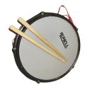 10/ 12 inch Snare Drum Side drum with Drum Stick Pair, Belt 10'' 12'' Snare Drum with Drumsticks and strap Head Drumstick Shoulder Strap Drum Mousse Student Band Key for Percussion Instrument Kids Drum. 