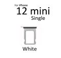 iPhone 12 mini Sim Tray White colour sim tray. 