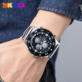 Skmei Fashion Men's Watch Simple Dual Time Countdown Waterproof Sport Quartz Electronic Men Watches reloj hombre 2205. 