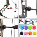 Compound Bow Stabilizer Ball Decelerator Shock Absorber Shockproof Suppressor Bracket Noise Repalcement Parts - Orange. 