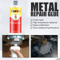 100g Metal Repair Glue Quick Drying Welding Adhesive Corrosion Preventive Casting Repair Glue Heat Resistance Waterproof. 