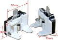 1 Pcs 1/5 HP Plastic Refrigerator Freezer Compressor Overload Protector Overload & Start. 