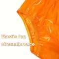 High Waits PVC Adult Diapers Cover Reusable Leak-proof Plastic Panties Incontinent. Underpants Transparent. 