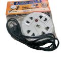 Multi plug Extension Cord Power Socket with 4 sockets. 