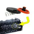 Car Engine PCV Valve Chamber Cover Repair Kit Valve Chamber Waste Valve Cover for BMW- E90 E91 E92 F10 F11 11127548196. 