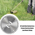 150 Mm 40 Teeth Metal Trimmer Heads Replacement Eater Saw Lawn Mower Fit Accessory For Garden Power Tool. 