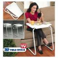 Table Mate 2, Foldable Adjustable Table Tray, Multi Table Mate, Table Mate 2 Portable Folding Table with 6 Height and 3 Angle Adjustments, Adjustable Table Desk Portable Folding Table Tv Dinner Laptop Tray. 