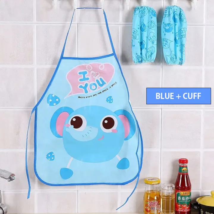 Cute%20Cartoon%20Children%20Arm%20Sleeves%20Apron%20Waterproof%20Kids%20Art%20Painting%20Cooking%20Baking%20Kitchen%20Aprons%20-%20Image%203