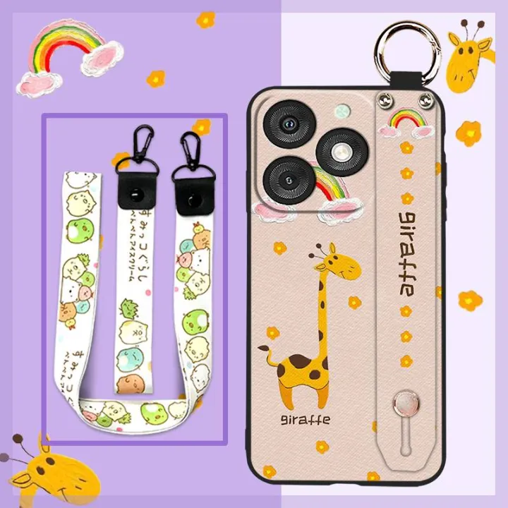 Anti-dust%20Cartoon%20Phone%20Case%20For%20Itel%20A50/A667L%20Durable%20Shockproof%20Silicone%20Back%20Cover%20Wrist%20Strap%20Cute%20Fashion%20Design%20-%20Image%206