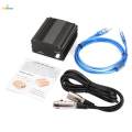 48V Phantom Power Supply with XLR 3 Pin Microphone Cable for Mic Black. 