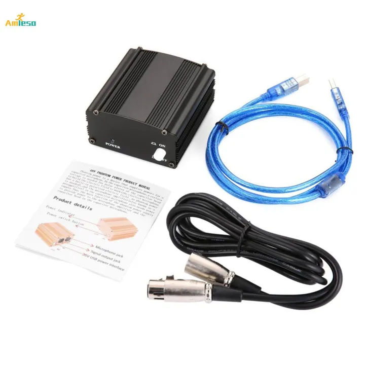 48V%20Phantom%20Power%20Supply%20with%20XLR%203%20Pin%20Microphone%20Cable%20for%20Mic%20Black%20-%20Image%205