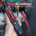 AC DC Multimeter Digital Smart BSIDE Pen Automatic Voltage Tester Multimeter Capacitance Ohm Voltage Meter with LCD Display. 