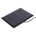2X 1.5W 12V Mini Solar Panel Small Cell Module Charger with 1M Wire. 